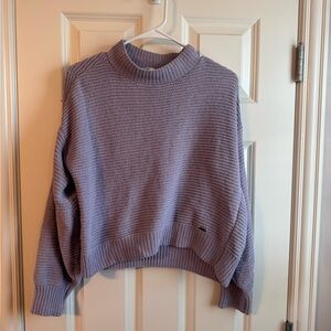 Hollister Lavender Turtleneck Sweater